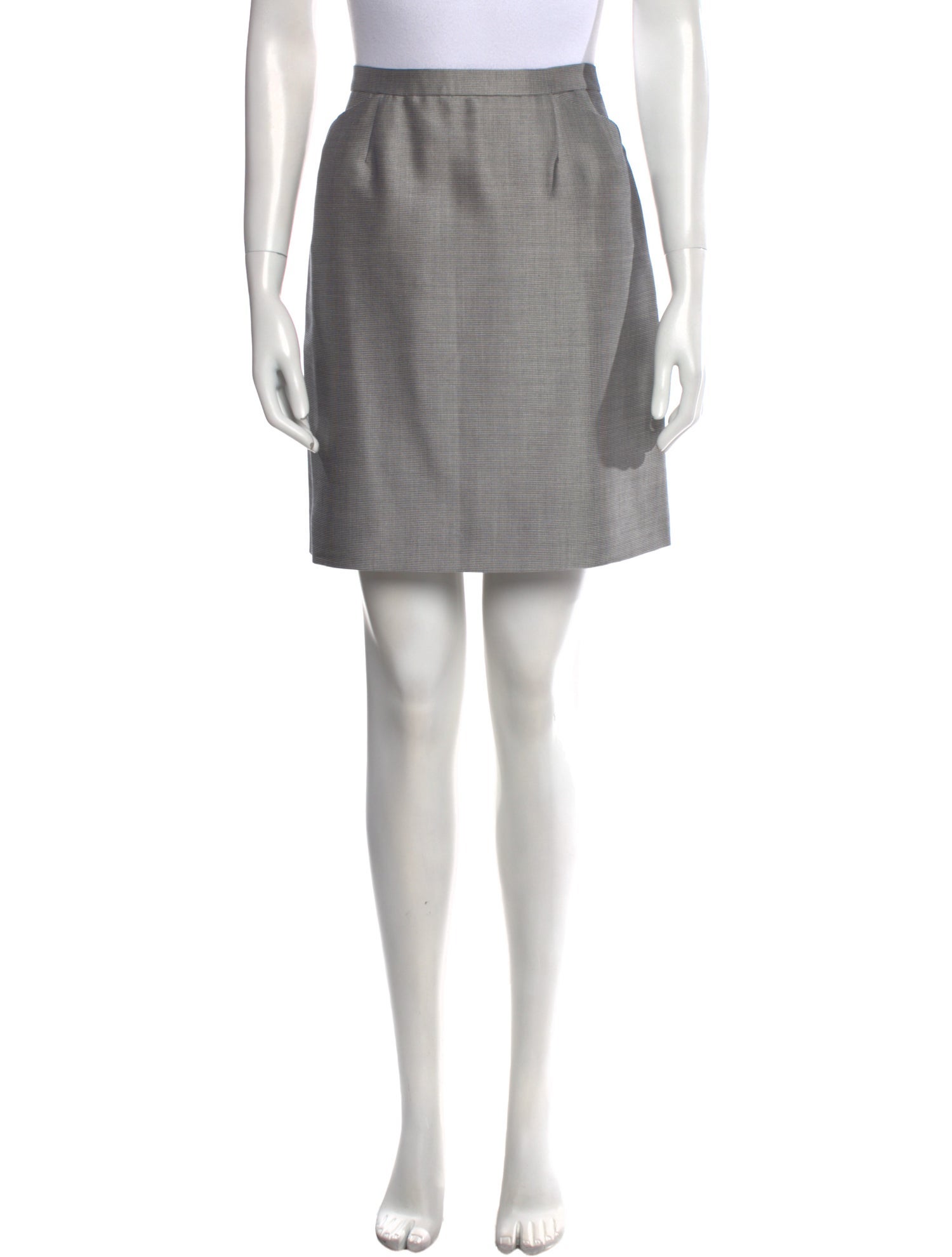 Hermès Silk Mini Skirt